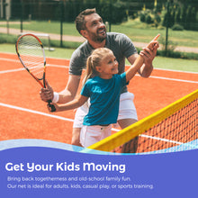 10 Ft Mini-Size Portable Net Set - for Badminton, Pickleball, Tennis, Kids Volleyball, even Soccer