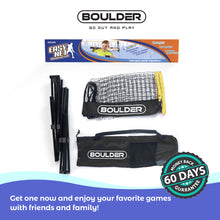 10 Ft Mini-Size Portable Net Set - for Badminton, Pickleball, Tennis, Kids Volleyball, even Soccer