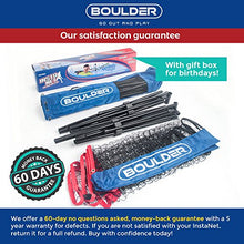 17-Ft Portable Badminton Net Set - for Tennis, Soccer Tennis, Pickleball, Kids Volleyball