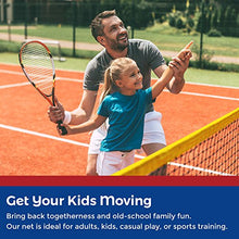 14 Ft Portable Badminton Net Set - for Pickleball, Tennis, Soccer, or Kids Volleyball